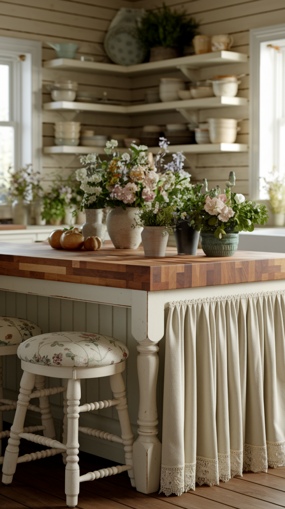 From Vintage Charm to Modern Whimsy: 30 Cottage Core Kitchen Inspirations You’ll Love
