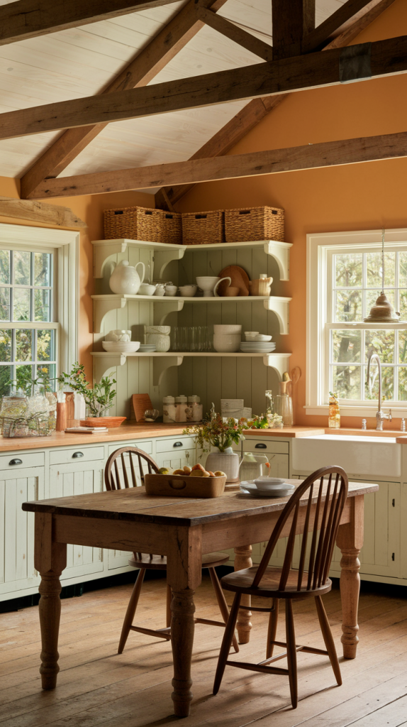 From Vintage Charm to Modern Whimsy: 30 Cottage Core Kitchen Inspirations You’ll Love