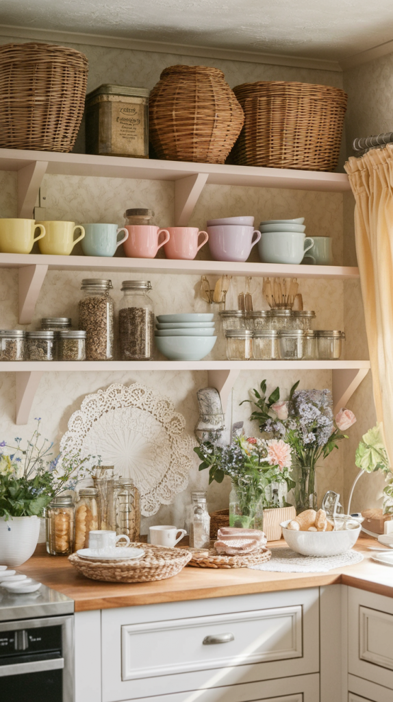 From Vintage Charm to Modern Whimsy: 30 Cottage Core Kitchen Inspirations You’ll Love