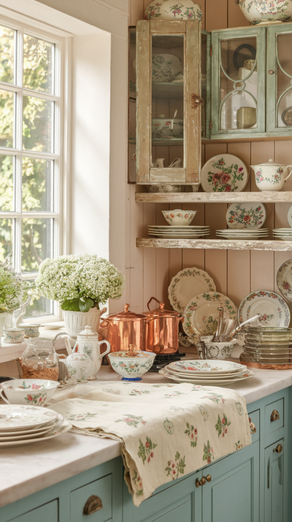 From Vintage Charm to Modern Whimsy: 30 Cottage Core Kitchen Inspirations You’ll Love