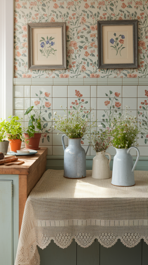 From Vintage Charm to Modern Whimsy: 30 Cottage Core Kitchen Inspirations You’ll Love