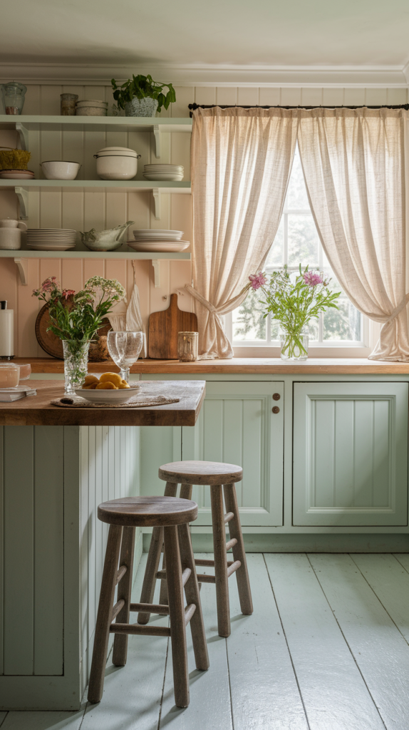 From Vintage Charm to Modern Whimsy: 30 Cottage Core Kitchen Inspirations You’ll Love