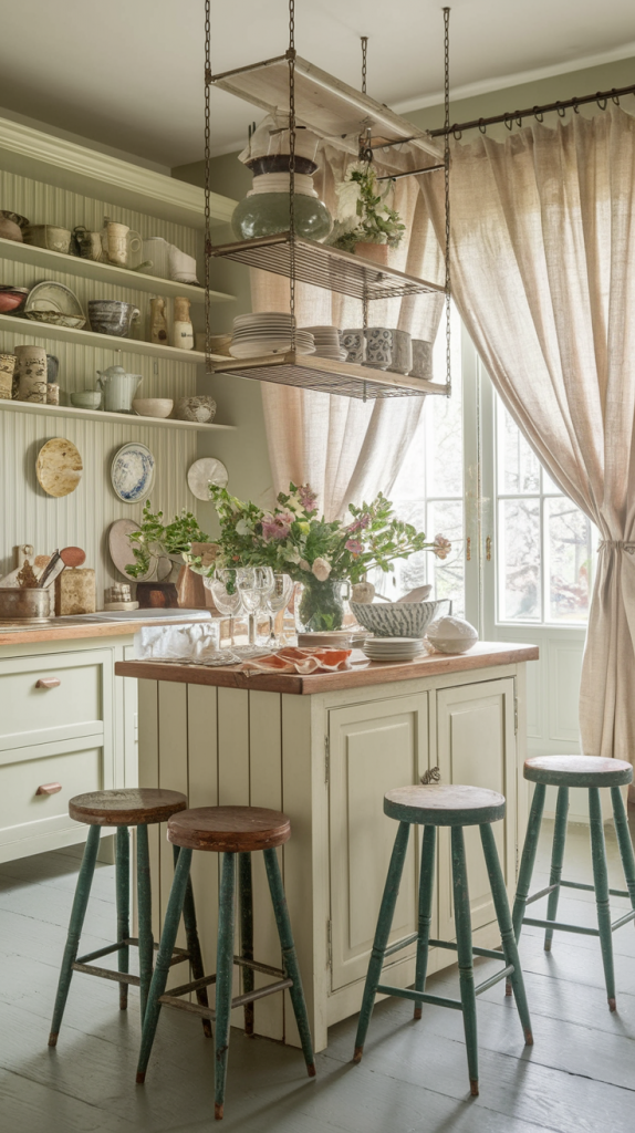 From Vintage Charm to Modern Whimsy: 30 Cottage Core Kitchen Inspirations You’ll Love