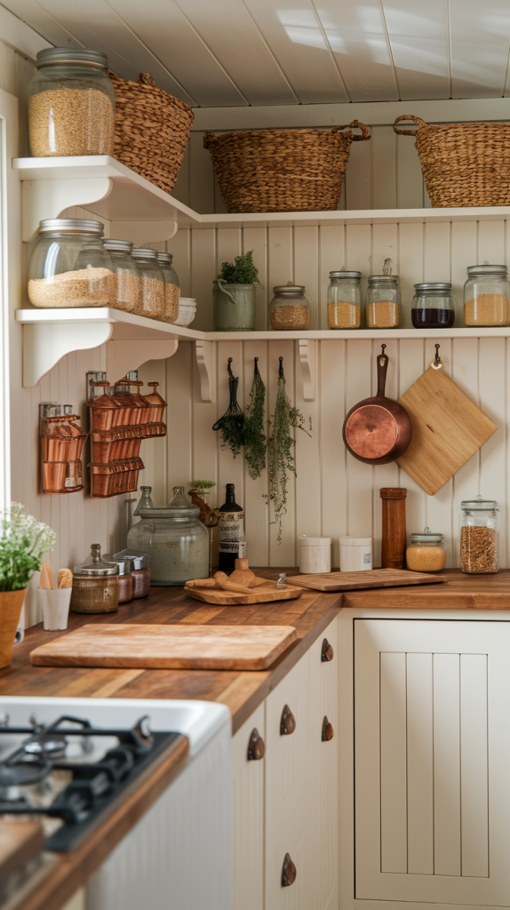 From Vintage Charm to Modern Whimsy: 30 Cottage Core Kitchen Inspirations You’ll Love