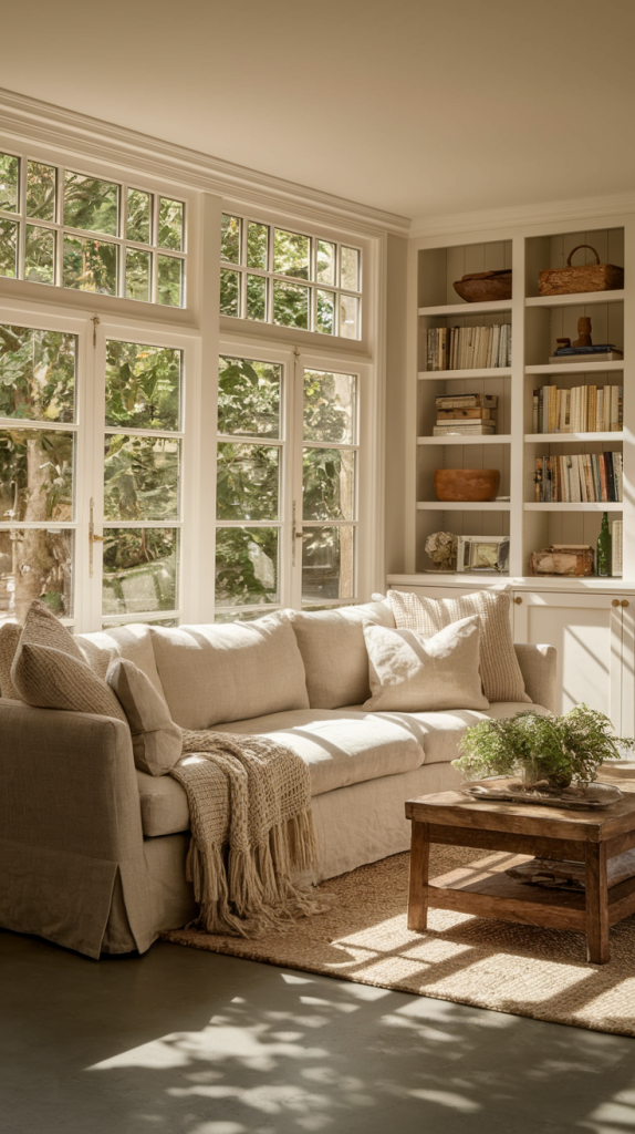 From English Charm to Coastal Bliss: 30 Cottage Living Room Inspirations