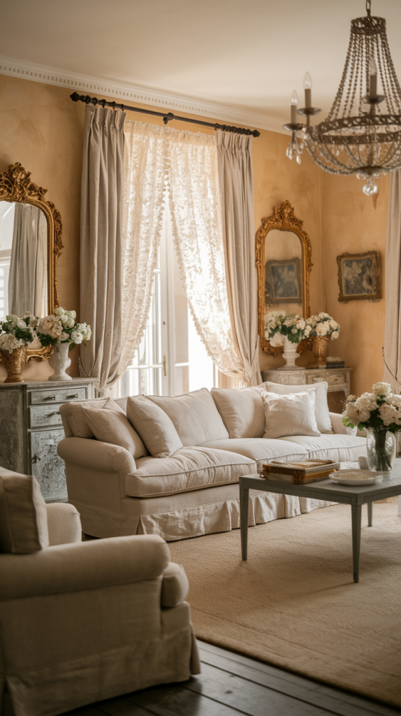 From English Charm to Coastal Bliss: 30 Cottage Living Room Inspirations