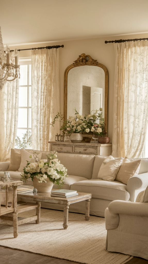 From English Charm to Coastal Bliss: 30 Cottage Living Room Inspirations