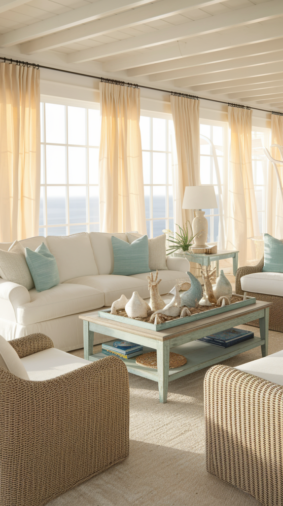 From English Charm to Coastal Bliss: 30 Cottage Living Room Inspirations
