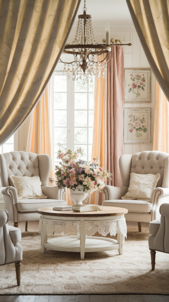 From English Charm to Coastal Bliss: 30 Cottage Living Room Inspirations