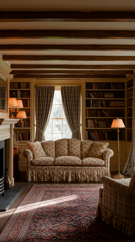 From English Charm to Coastal Bliss: 30 Cottage Living Room Inspirations