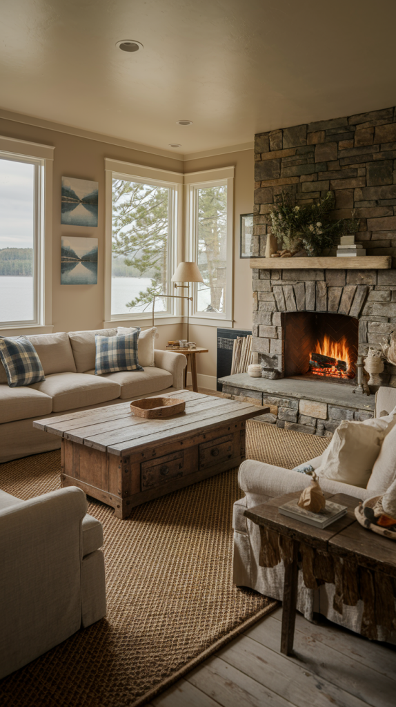 From English Charm to Coastal Bliss: 30 Cottage Living Room Inspirations