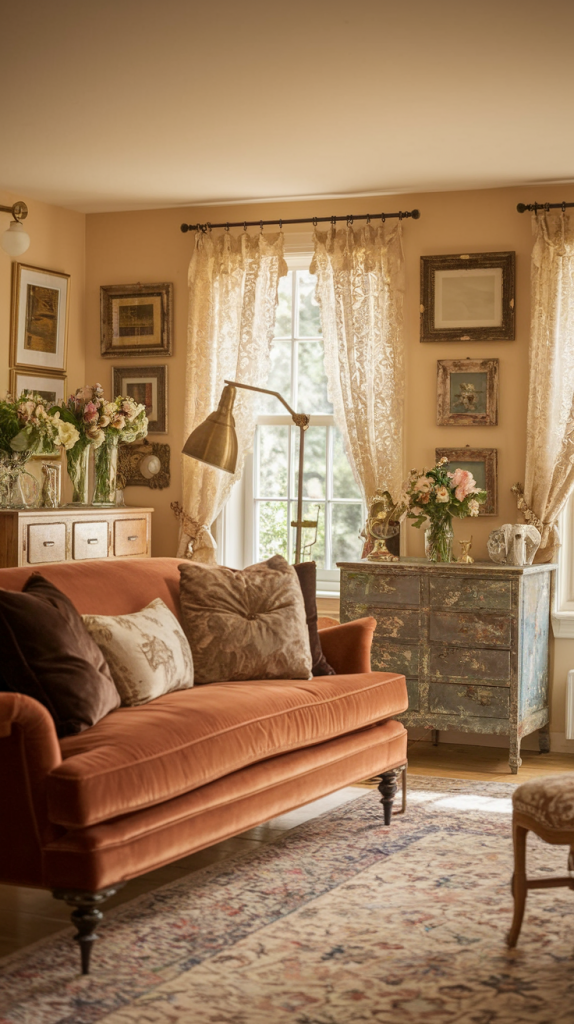 From English Charm to Coastal Bliss: 30 Cottage Living Room Inspirations