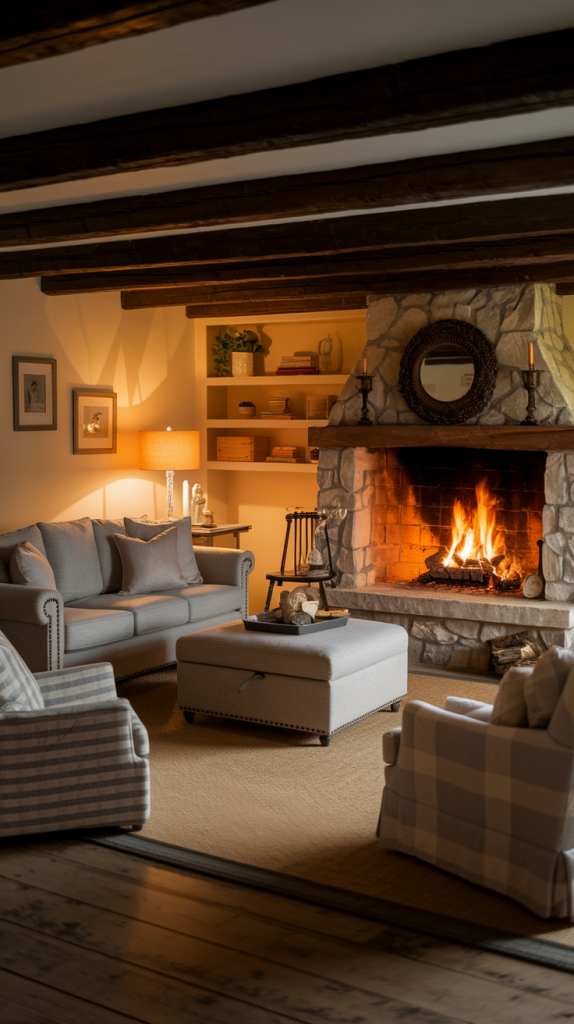 From English Charm to Coastal Bliss: 30 Cottage Living Room Inspirations