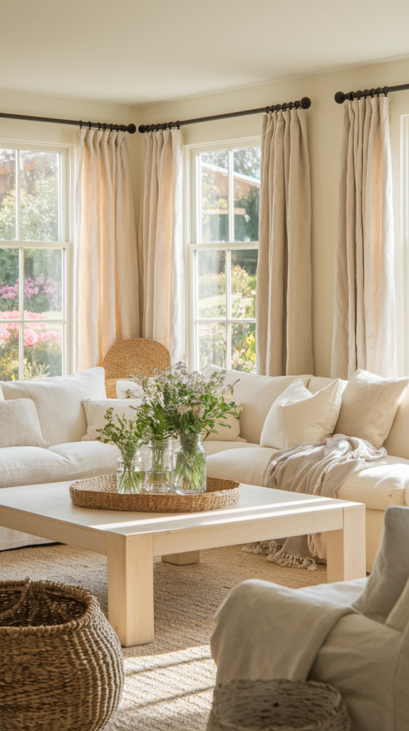 From English Charm to Coastal Bliss: 30 Cottage Living Room Inspirations