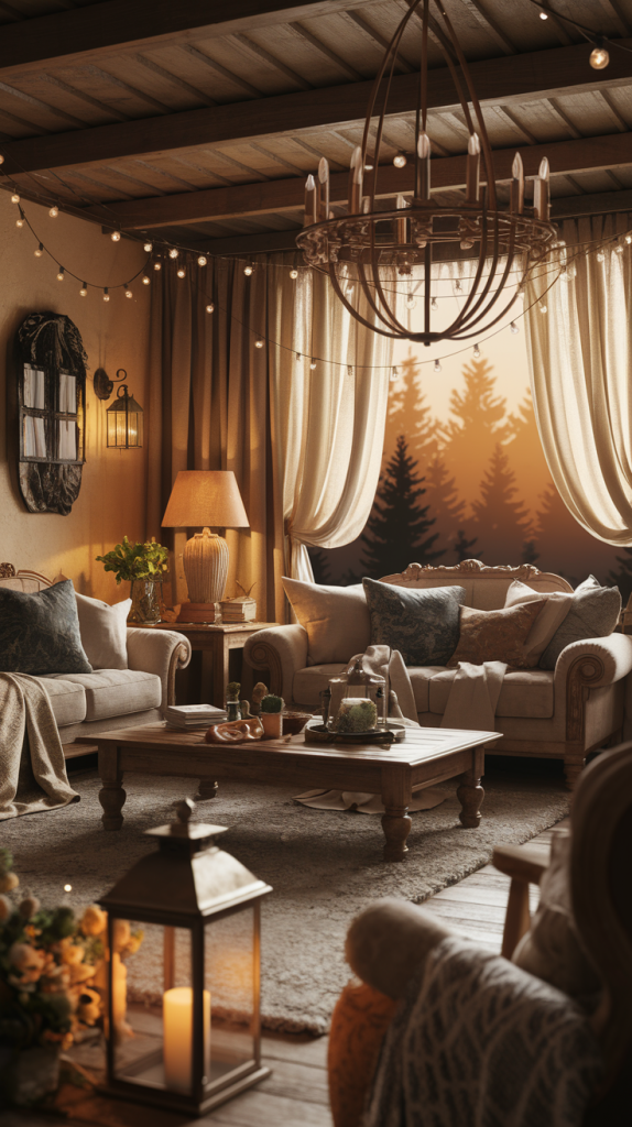 From English Charm to Coastal Bliss: 30 Cottage Living Room Inspirations