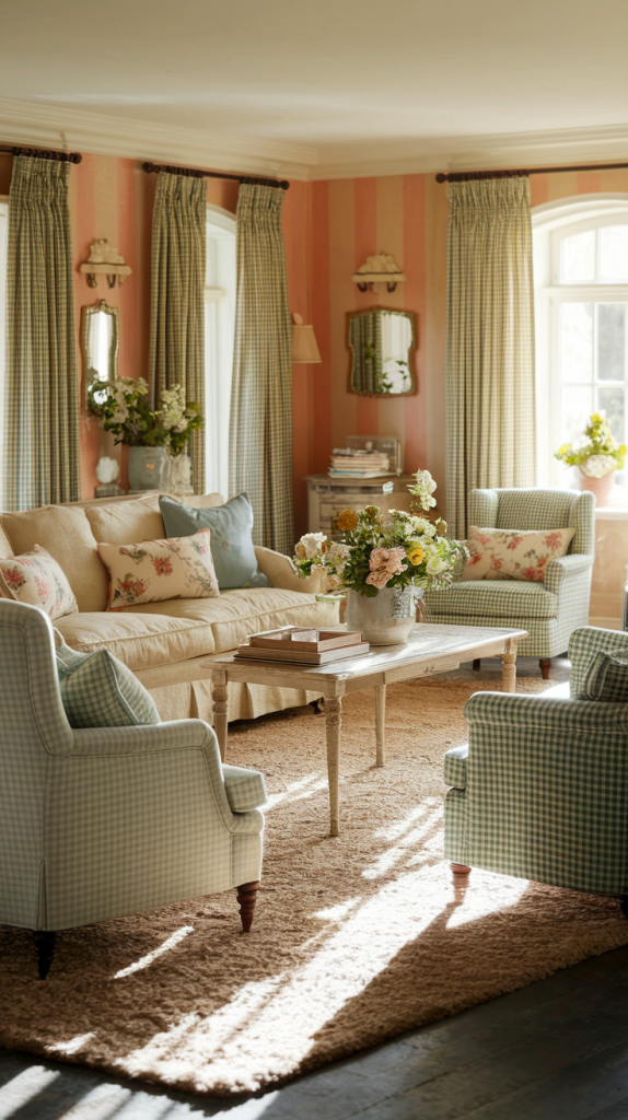 From English Charm to Coastal Bliss: 30 Cottage Living Room Inspirations