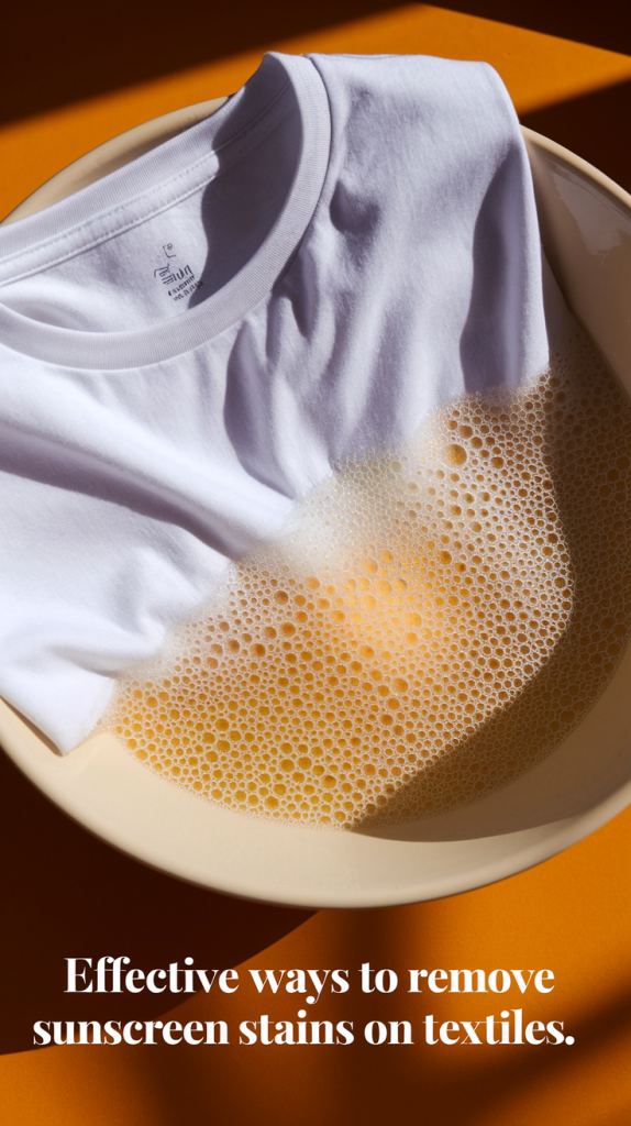Effective Ways to Remove Sunscreen Stains From Clothes in 2025
