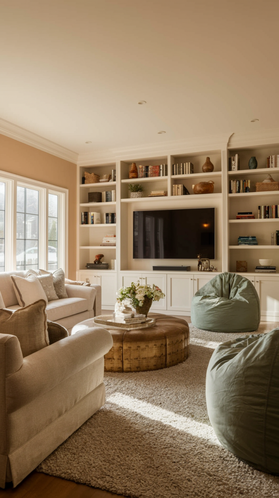 32 Inspiring Family Room Designs: Cozy, Modern, and Luxurious Ideas