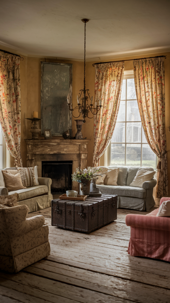 28 Farmhouse Living Room Ideas That Blend Rustic Charm With Modern Elegance