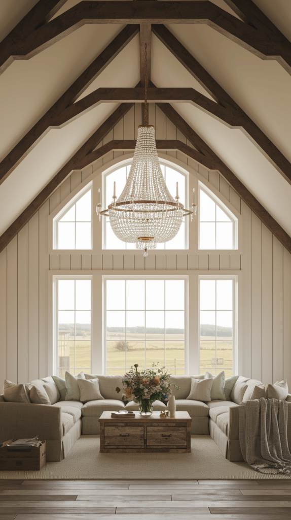 28 Farmhouse Living Room Ideas That Blend Rustic Charm With Modern Elegance