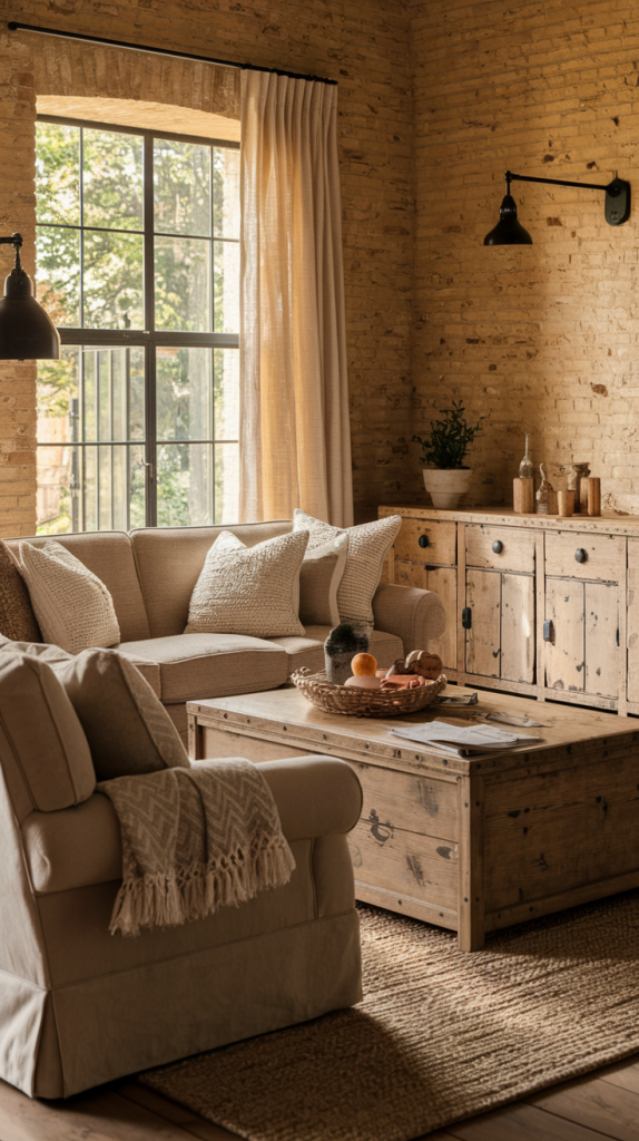 28 Farmhouse Living Room Ideas That Blend Rustic Charm With Modern Elegance