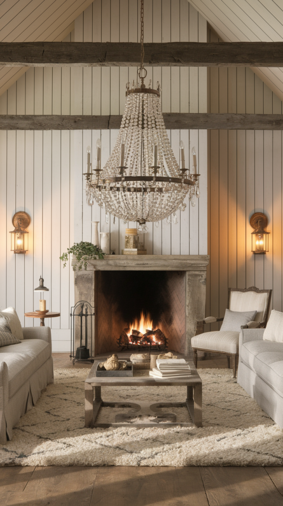 28 Farmhouse Living Room Ideas That Blend Rustic Charm With Modern Elegance