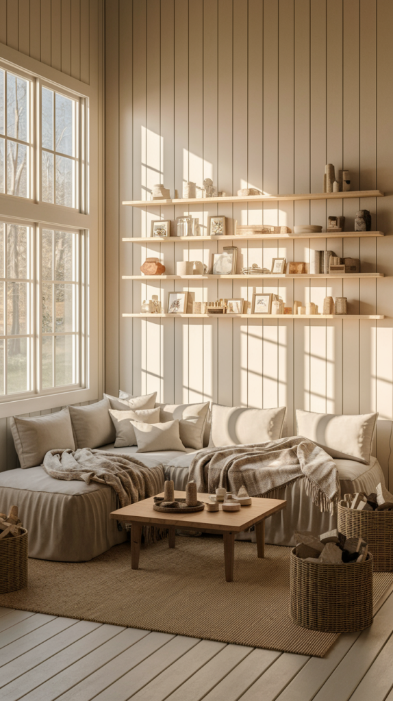 28 Farmhouse Living Room Ideas That Blend Rustic Charm With Modern Elegance