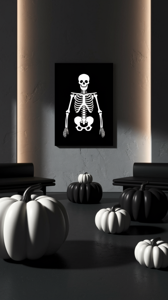Modern Meets Macabre: 27 Halloween Indoor Decor Ideas You’ll Love