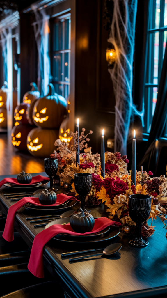 Modern Meets Macabre: 27 Halloween Indoor Decor Ideas You’ll Love
