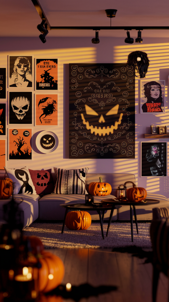 Modern Meets Macabre: 27 Halloween Indoor Decor Ideas You’ll Love
