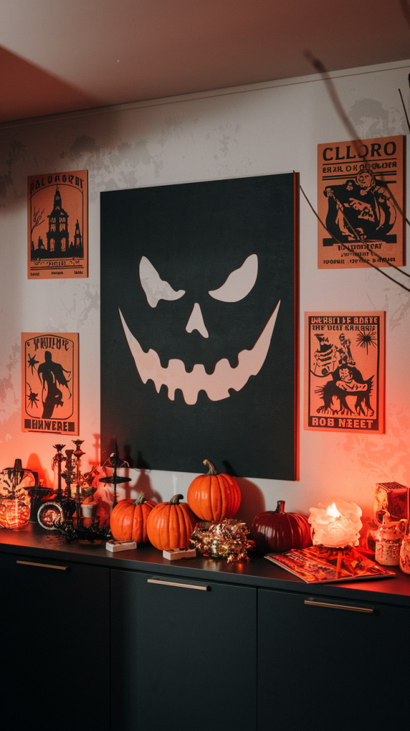 Modern Meets Macabre: 27 Halloween Indoor Decor Ideas You’ll Love