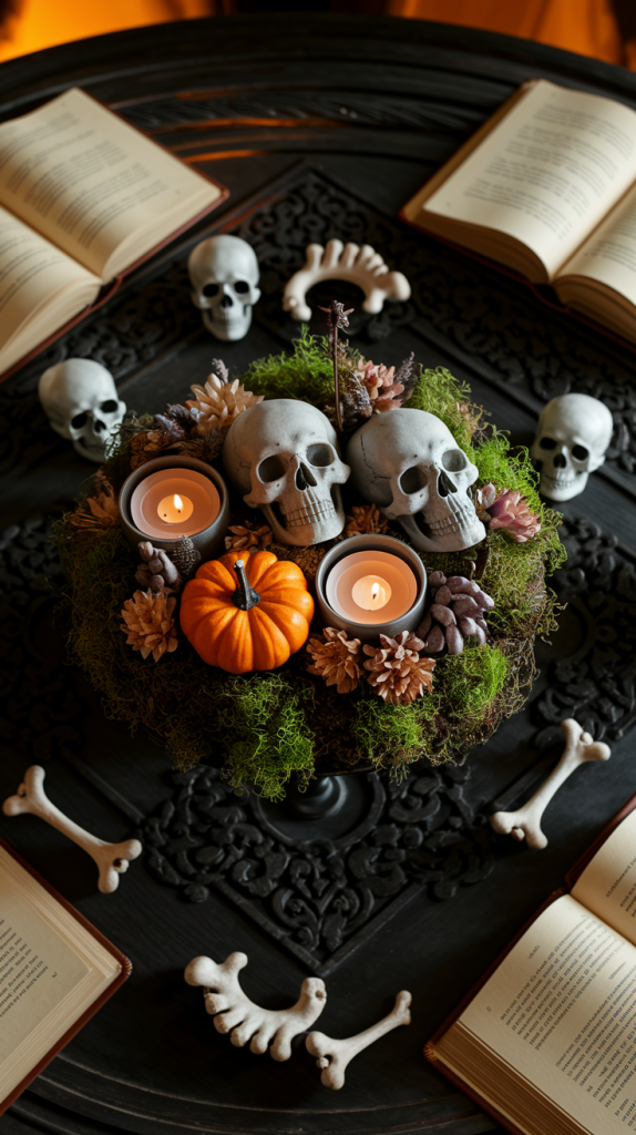 Modern Meets Macabre: 27 Halloween Indoor Decor Ideas You’ll Love