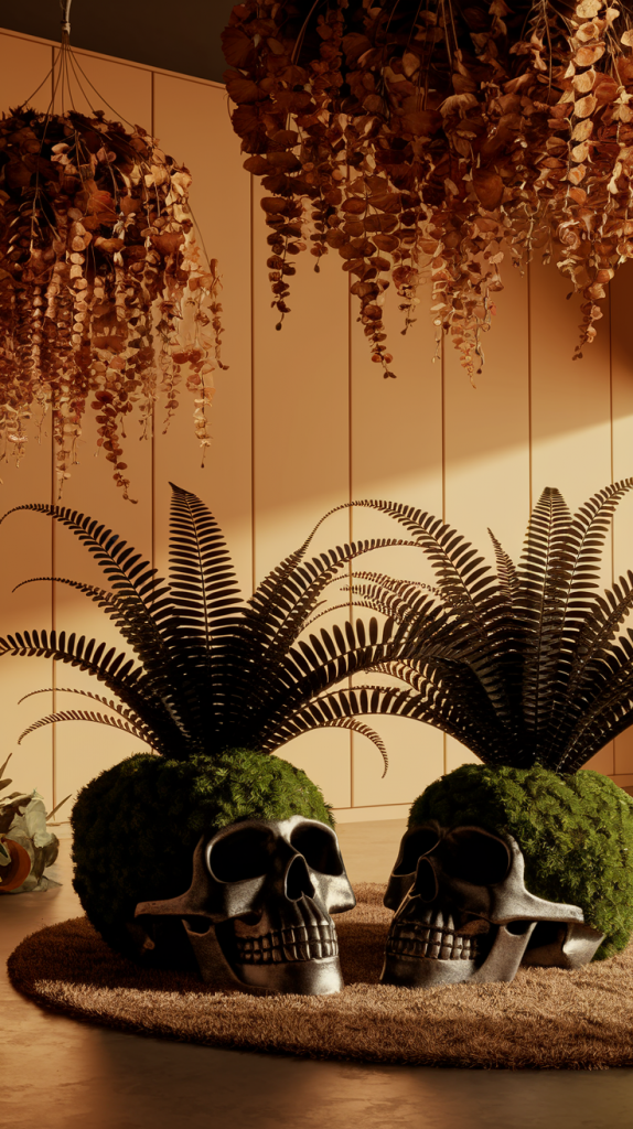 Modern Meets Macabre: 27 Halloween Indoor Decor Ideas You’ll Love