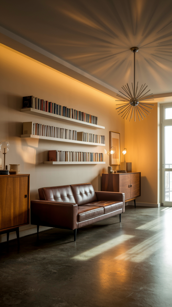 30 Mid-Century Modern Living Room Designs That Define Effortless Elegance