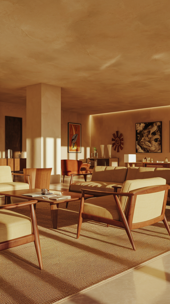 30 Mid-Century Modern Living Room Designs That Define Effortless Elegance