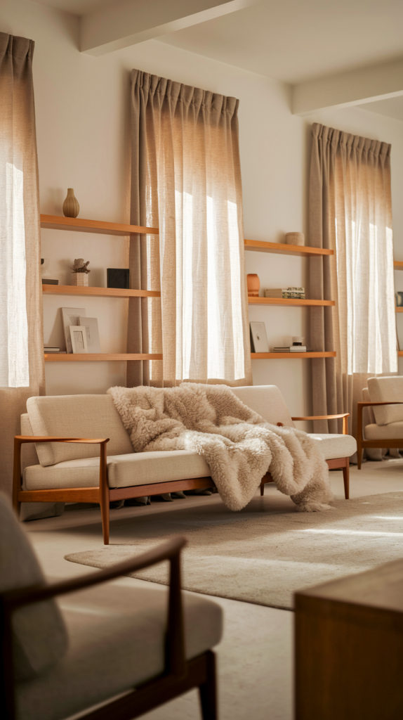 30 Mid-Century Modern Living Room Designs That Define Effortless Elegance