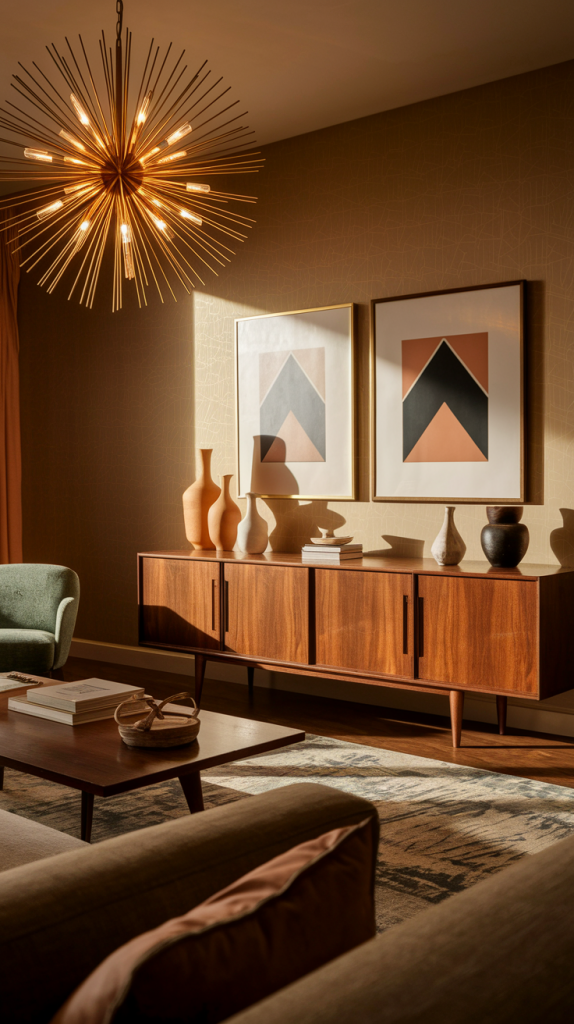 30 Mid-Century Modern Living Room Designs That Define Effortless Elegance