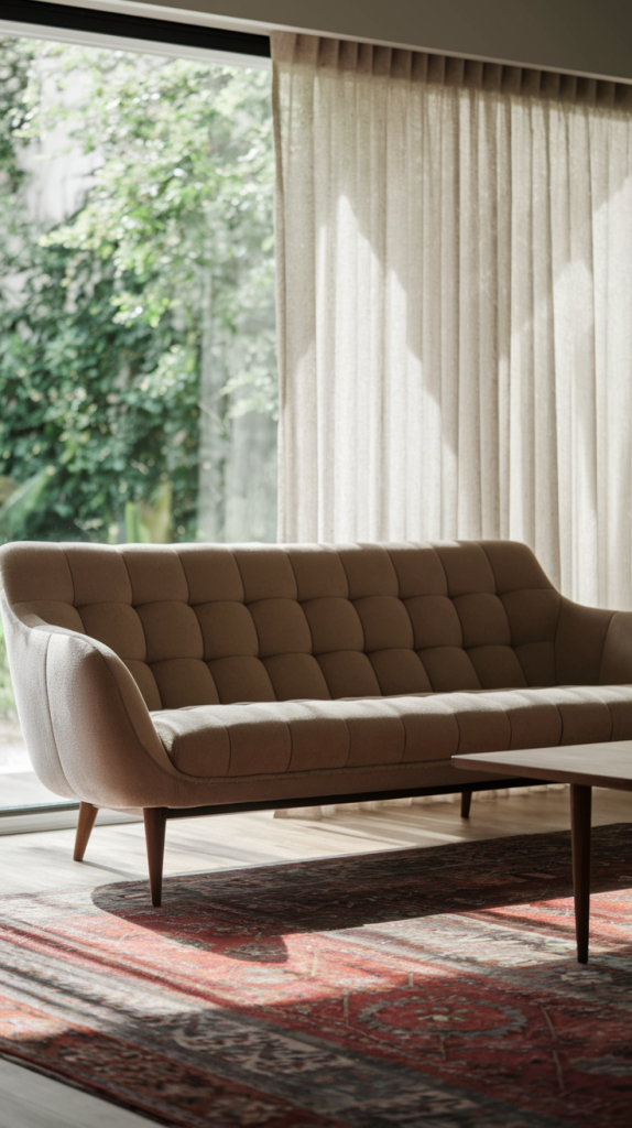 30 Mid-Century Modern Living Room Designs That Define Effortless Elegance