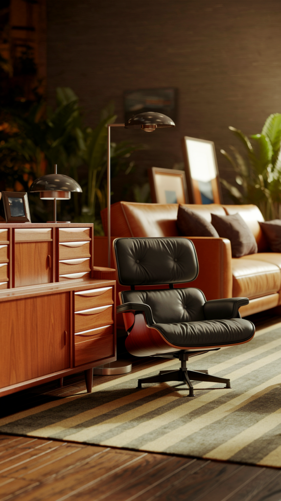 30 Mid-Century Modern Living Room Designs That Define Effortless Elegance