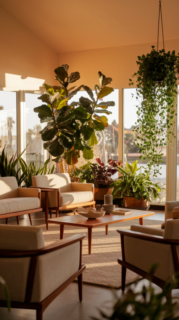 30 Mid-Century Modern Living Room Designs That Define Effortless Elegance