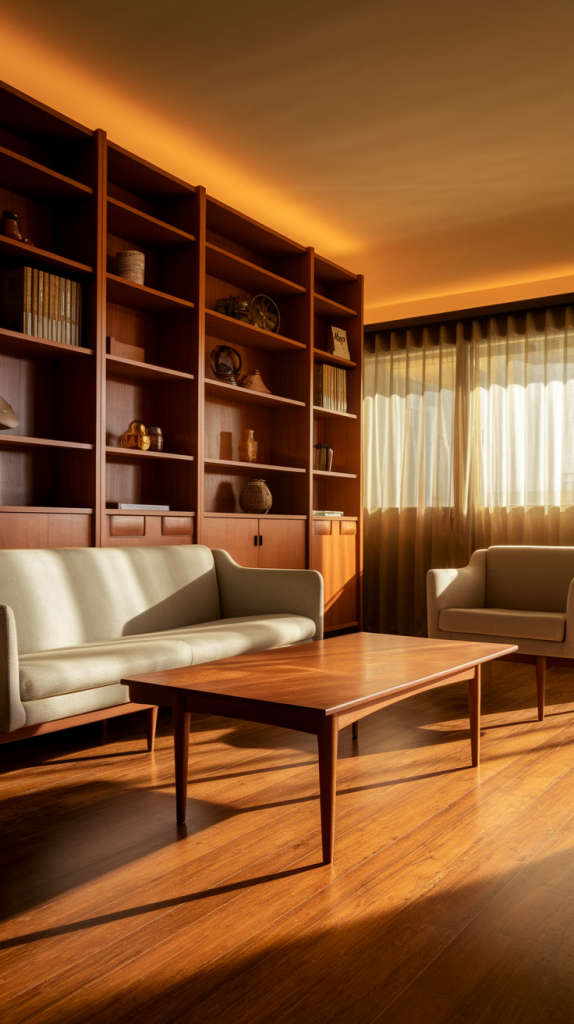 30 Mid-Century Modern Living Room Designs That Define Effortless Elegance