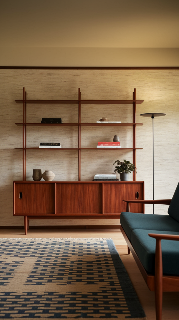 30 Mid-Century Modern Living Room Designs That Define Effortless Elegance