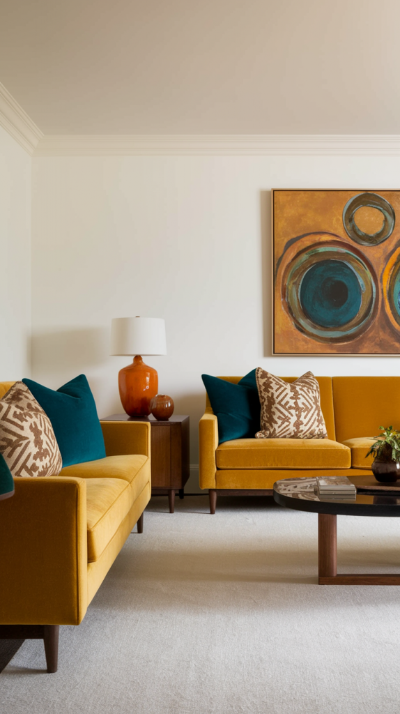 30 Mid-Century Modern Living Room Designs That Define Effortless Elegance