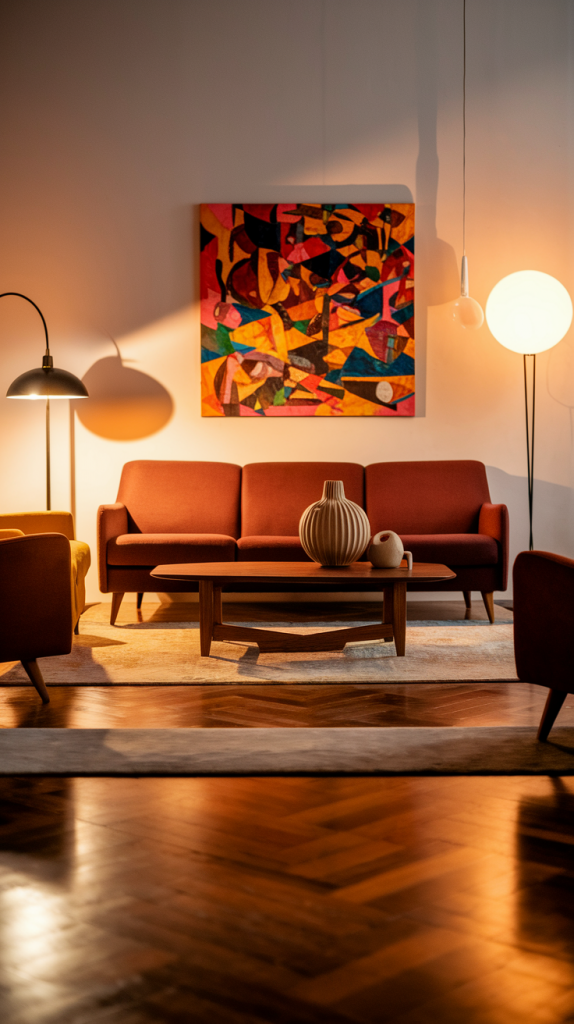 30 Mid-Century Modern Living Room Designs That Define Effortless Elegance