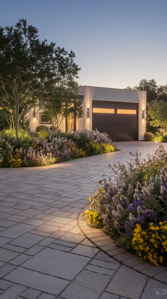 Upgrade Your Entrance: 28 Stylish and Functional Modern Driveway Ideas