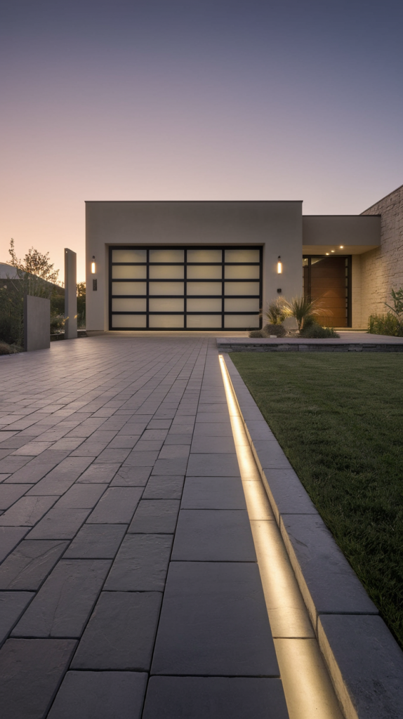 Upgrade Your Entrance: 28 Stylish and Functional Modern Driveway Ideas