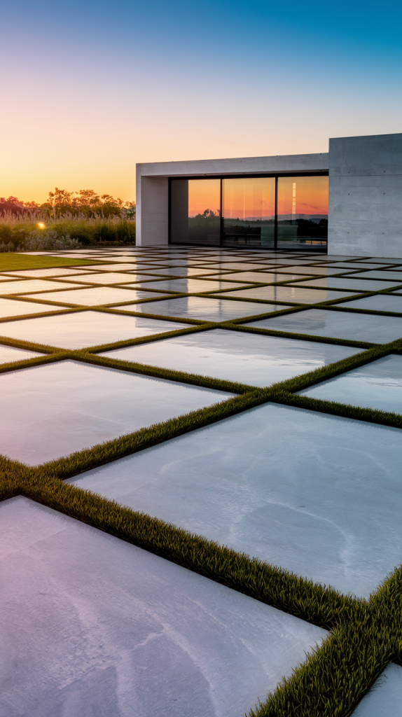 Upgrade Your Entrance: 28 Stylish and Functional Modern Driveway Ideas