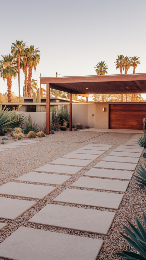 Upgrade Your Entrance: 28 Stylish and Functional Modern Driveway Ideas