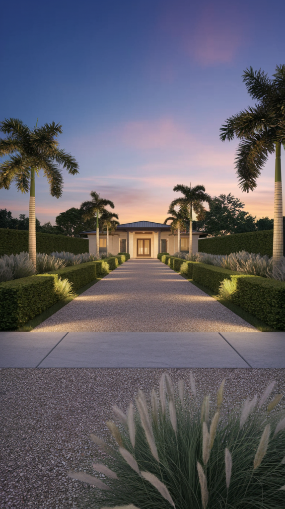 Upgrade Your Entrance: 28 Stylish and Functional Modern Driveway Ideas