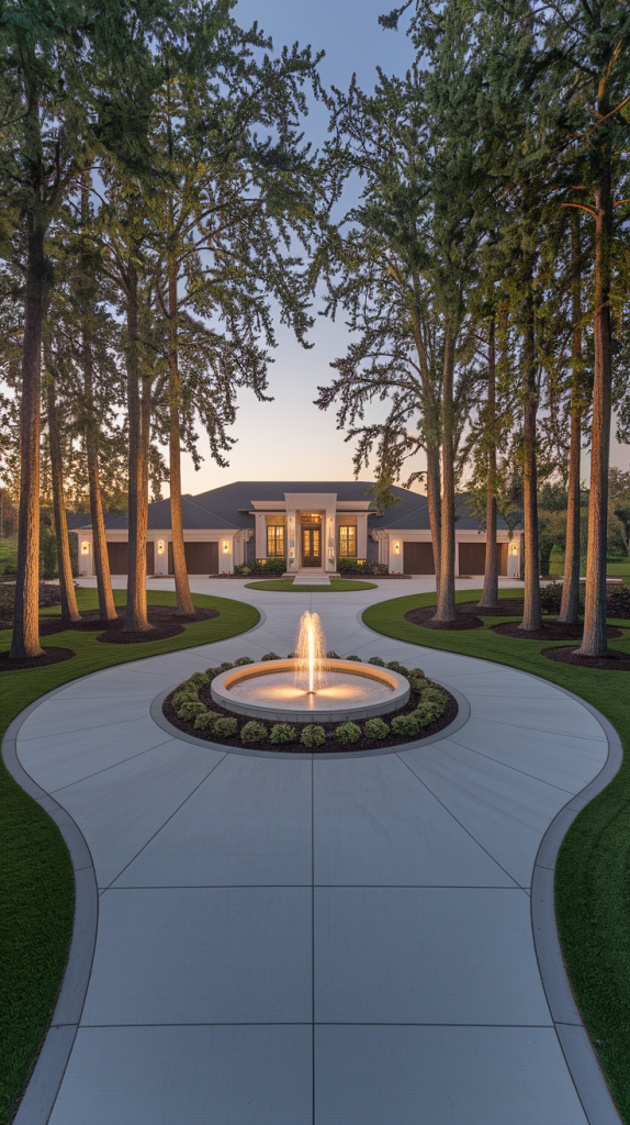 Upgrade Your Entrance: 28 Stylish and Functional Modern Driveway Ideas